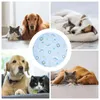 Summer Pet Cooling Pad Ice Room Dog Filt Dubbelskikt Felt polymergel Sleep Pad för små till medelstora hundar 240506