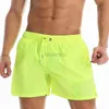 Calça de praia masculina de tamanho grande masculino calças de secagem rápida shorts masculinos de calças esportivas à prova d'água respirável