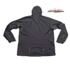 Designer Marke Windbreaker Kapuzejacken Arcincendo Grey Jacket Herren XL Full Reißverschluss Kapuze Leicht Windbrecher D8WO