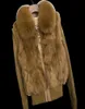 women039sファーフェイクゼロフィッシュフィッシュリアルコート襟長袖セーター冬冬の暖かい太いジャケットベスト大規模2162828