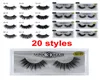 2020 Najnowsze 3D NORELASHES Makijaż oka Mink Fałszywe rzęsy Soft Naturalne grube rzęsy 3D rzęsy Eye Extension Beauty Tools 7133883