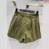 Corvonneurs de shorts pour femmes porteurs 2024 Printemps / été Nouveau produit Boucle de ceinture de boucle