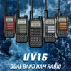 2023 BAOFENG UV16 Max Walkie Talkie 10 km Military 10W強力な防水VHF UHF CB HAM DUAL BAND TWOWEAWAY RADIO USBC CHARGER 240509