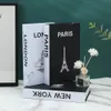 3 pieces/set of fake book decoration set simple el club designer fake books fashionable coffee table decoration book gifts 240428