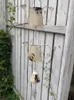 Figurine decorative in metallo vintage rustico mini lattine di annaffiatura a sospensione giardino cortile appeso decorazioni a vento