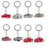 Key Rings Fluorescent Cars 19 Keychain Keyring For Backpack Car Charms Pendants Accessories Kids Birthday Party Favors Keyrings Bags S Otbmw