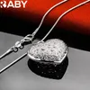 PENDANTS URBABY 925 Sterling Silver 16-30 pollici Catena Cavalca Cavala a sospensione per donne Regalo per matrimoni per la festa della moda