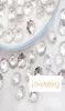 18 couleurs pick500pcs 10 mm 4 carat Clear blanc diamant confetti faux acrylique table de perle dispersée de mariage faveurs décor28592798880764