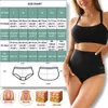 Tammella in vita Shaper Womens sexy sexy senza saldatura seta ghiaccio di seta traspirante Belly Control glutei sollevando tessuto per perdita di peso biancheria intima Finetoo Q240509