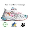 TOP FASHION OG TRACKS Märke Runner 7 Designer Casual Shoes Platform Leather Track Runners 7.0 Överdimensionerade tränare Luxury Women Mens Mesh Nylon Rubber Bottoms Sneakers