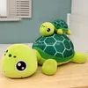 Neue süße Schildkröte Plüschspielzeug super weiche Schildkröte Puppe Plüsch Kissen schlafen mit beruhigenden Spielzeugkindern Spielzeug Spielzeug