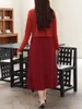 Plus -Größe Kleider gekräuseltes ärmelloses langes Kleid für Frauen Wein Red Slim Taille Spaghetti Gurt Sommer gute Qualität sexy 2024