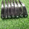 7 -stuk 790 Club Head Set of Brand Black Golf Iron Cover 49p met 240425