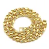 Novo colar de corrente de link cubano de diamante Full Bling 14mm de 14 mm de forma personalizada de jóias de rapper Miami para homens 296n
