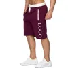 Herenshorts uw eigen ontwerpmerk Logo/foto Personaliseer Custom Anywhere Men Men Women DIY DIY Oversized mode