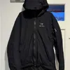 Diseñadores marca chaqueta con capucha chaqueta fissionsl Black Cl12