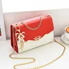 Borsa a tracolla per donne in stile coreano con paillettes messenger decorato per le donne per cellulare borsetta 240509