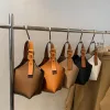 Bolsas de bolsas de balde vintage bolsas de couro para crossbody para mulheres 2021 bolsas simples de verão e bolsas femininas