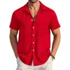 Męskie koszule Plus Polos Polos 2024 Fashion Men's Wear Summer Men's Fashion Stripe Busines