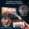 Projecteurs adaptés à 4K Android 11 Hy300Plus A20 5G WiFi Native 1280 x 720p Home Theatre Outdoor Portable Mini Projecteur Smart TV J240509