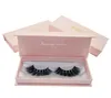 1PairsSet 3D Mink Natural Long False EyeLashes Thick Plastic Black Cotton Full Strip Fake Eye Lashes For Party Cosmetic Make Up T6082146