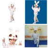 Танцевальная одежда детская драма умная милая кролика на животных наряженных костюмов для родов, детка, детская детская одежда c dhlnd