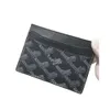 Shop Mast Selling Card Bag Neu 90% Werksdirekter -Verkaufskartenbeutel elegante Brieftaschen Herren und Damen Universal echte Lederhundzähte Busins Set New Position Dokumenttasche