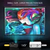 Projetores Yaber Y60 Projector portátil com 5500 Lux Atualizado Full HD 1080p 200 polegadas Display LCD LED Home Projecor J240509