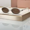 Oval Sunglasses Havana Brown 04z Women Designer Sunglasses Glasses Summer Shades Sunnies Lunettes de Soleil UV400 Eyewear