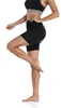 Aktive Shorts Frauen hohe Taille Hip Lift Yogamhosen Fitnessstudio Fitness Fitness enge Reittaschen