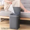 16L Smart Trash Can Automatic Sensor Dust bin Elektrisch afval Bin Waterdichte afvalbasket voor keukenbadkamerrecycling 240510