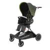 Strollers# Baby stroller fold can sit and lie down Lightweight Baby Stroller Portable Newborn High view Shock absorption Portable baby pram T240509