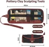 Pottery Clay Sculpting Tools Kit 8-61 PCS/SET KERAMISCHE WAX KLEI STROOP Tools voor kunst Craft Pottery Sculpting Modellering Tool Set 240510