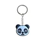 Anéis -chave PANDA 12 Chaves de chaveiro Keyring for Kids Favors Favors Backpack Shoder Acessórios pendentes charme