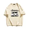 S4xl japonais Anime Car Imprimé Coton Men Tshirts Summer Summer Sleeve Graphic Femmes Fashion Streetwear T-shirts 240506