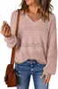 Frauen in Übergrößen Pullover Frauen Pullover lässig Langsamen Langhülle Leichtes Haken Nadel Pullover Pullover Top Fashion Top