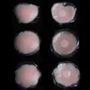 Tampon poitrine 50 morceaux de mamelon rose en silicone autocollant réutilisable adhésif invisible de soulèvement de soutien-gorge coffre poitrine poitrine pétales féminins Q240509