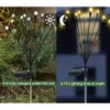 XBLLcyiv Garden Lights Nouveau ballon à balançoire amélioré, lumières extérieures solaires, décoration de parcours de patio de jardin, Base de bulbe lourde de fil de fer haute flexibilité, 2 pack