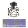 Luzes de teto Estilo nórdico Gold/Black Light Corredor moderno camarim de entrada de hall de entrada da lâmpada de ferro da iluminação interna Arte de ferro interno