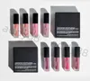H vloeibare matte make -up lipstick set roze naakt roodbruine 4 stijlen 4pcset lippenstiften matte lipstick kit8022195