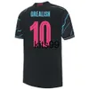 Jerseys de football Haaland 23 24 de Bruyne Phillips Mans Cities Grealish Ferran Mahrez Fode Bernardo Joao Cancelo Z Rodrigo Football Shirt Men Kid Kit Kit Set Uniforms