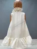 Letnia kamizelka dziewczyn sukienki Dzieci splicing falbala księżniczka sukienka mody Dziecka Dziecka Party Ubranie Z8040