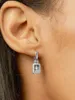 Stud Earrings 925 Sterling Silver Star Shape Zircon Women INS Style Fashion Pendant Earring Birthday Gift Boutique Jewelry 2024