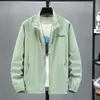 Mens and Womens Golf Zippered Jacket Couple Fishing Waterproof Sunscreen Set Quick Drying Windbreaker Summer 240428