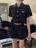 24 -damska koszula z krótkim rękawem i szorty/szorty projektowe 509