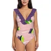 Fruit de maillots de bain pour femmes 10 maillot de bain à col en vales en V Deep Viets de maillot de bain monokini plage de baignade