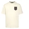 Luxury Men Designer Tees Summer Tops respirant Brand Letter Imprimé Tshirt Crew Neck Tanks surdimension