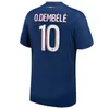 O.Dembele 23 24 25 25 Futbol Jersey Mbappe Maillot De Futbol 2023 2024 2025 Hakimi Zaire-Emery G.Ramos 3. Jersey Erkek Çocuk Setleri Maillot de Ayak Enfants Soccs Dördüncü Kit