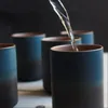 Kinesisk ugn bytte kaffekopp Stoare Mugs Stora vatten japanska Simple Gradient Kung Fu Tea Drinkware Kitchen 240509