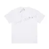 Créateur masculin T-shirt graphique t-shirt hip hop lettre d'été imprimé tshirt luxueux mode court t-shir